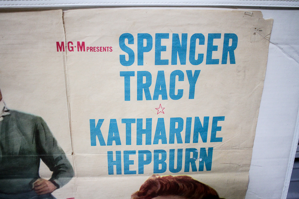 Large Vintage Movie Posters for " The Sundowners" and "Pat and Mike"