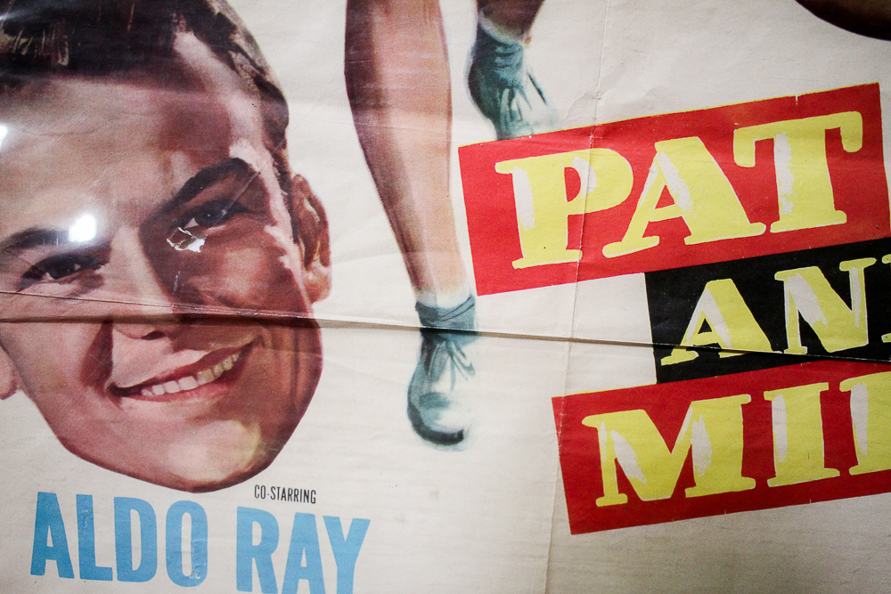 Large Vintage Movie Posters for " The Sundowners" and "Pat and Mike"