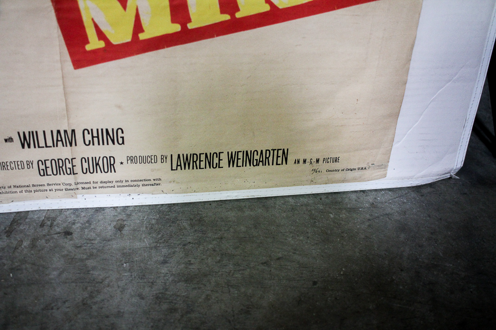 Large Vintage Movie Posters for " The Sundowners" and "Pat and Mike"