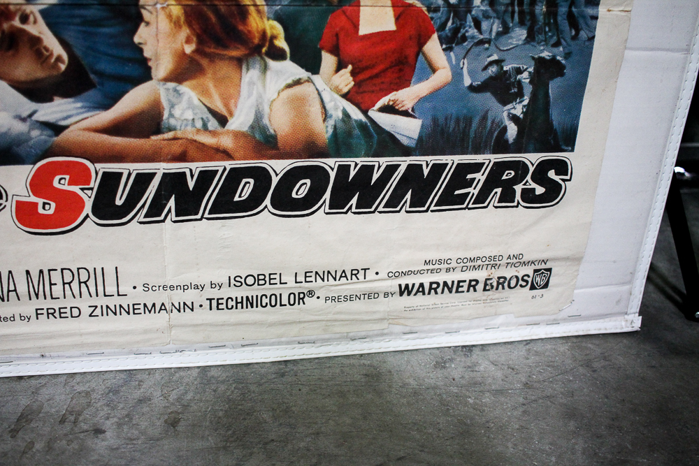 Large Vintage Movie Posters for " The Sundowners" and "Pat and Mike"