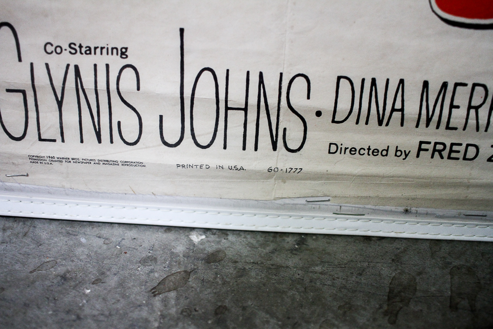 Large Vintage Movie Posters for " The Sundowners" and "Pat and Mike"