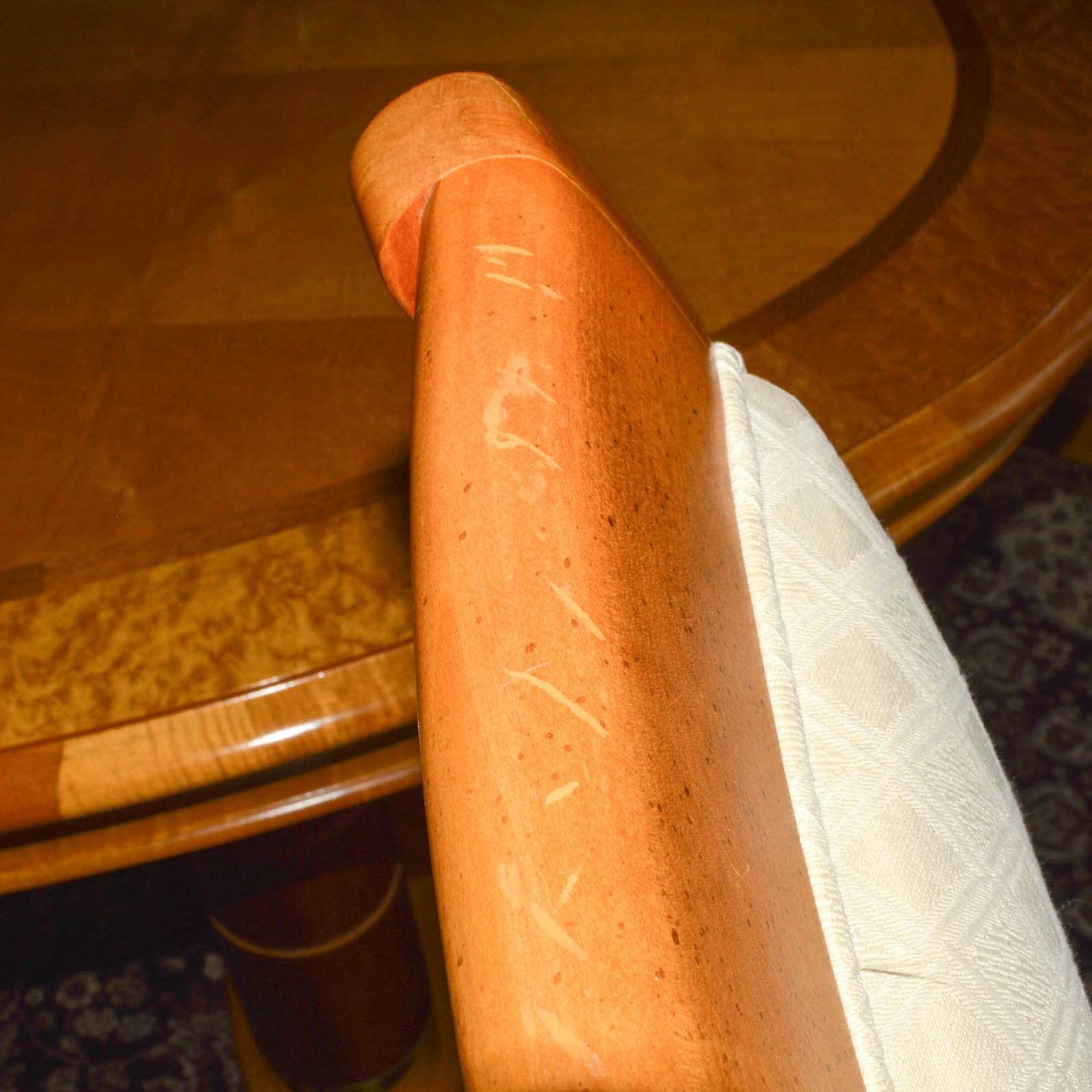 Stanley Furniture Dining Table and Six Chairs