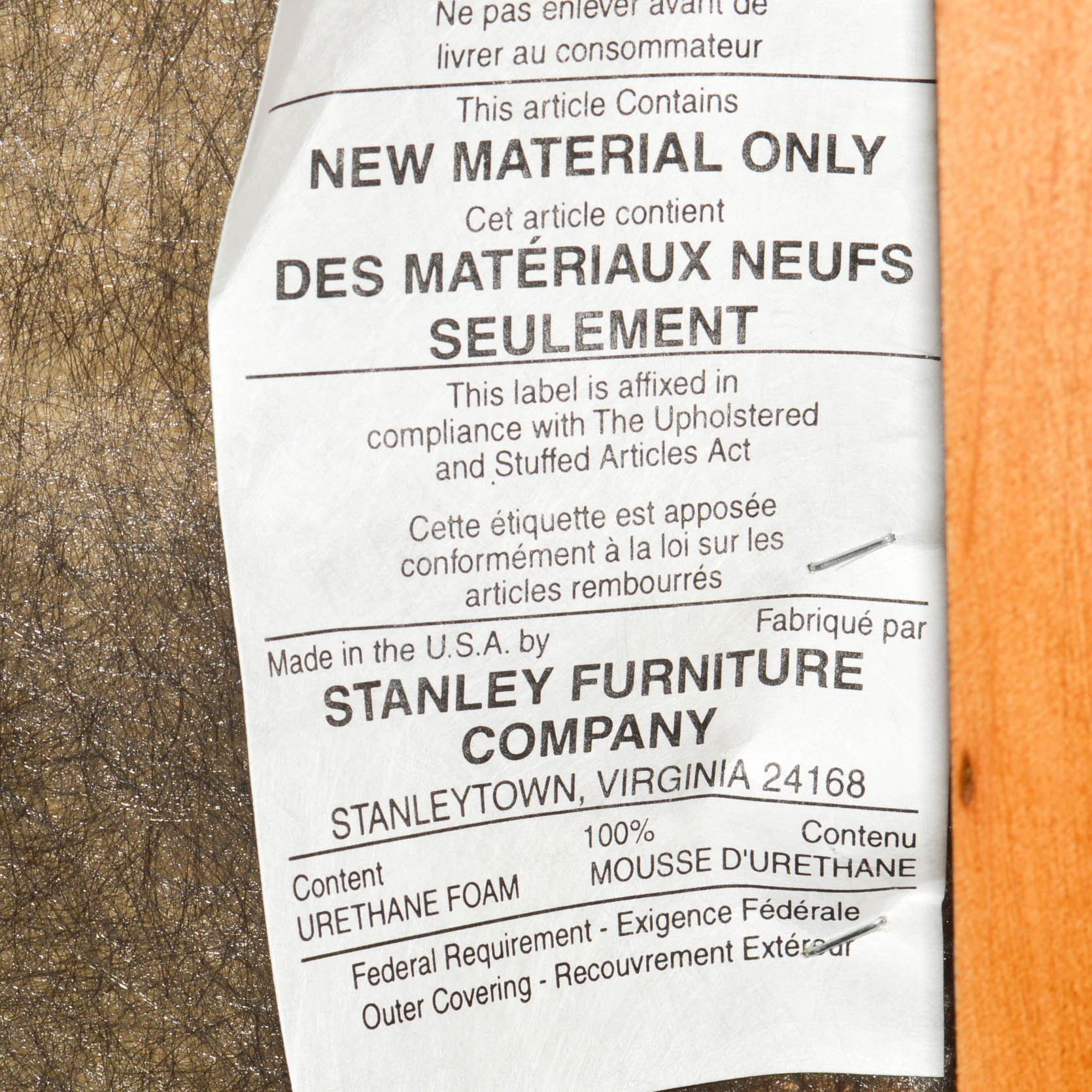 Stanley Furniture Dining Table and Six Chairs