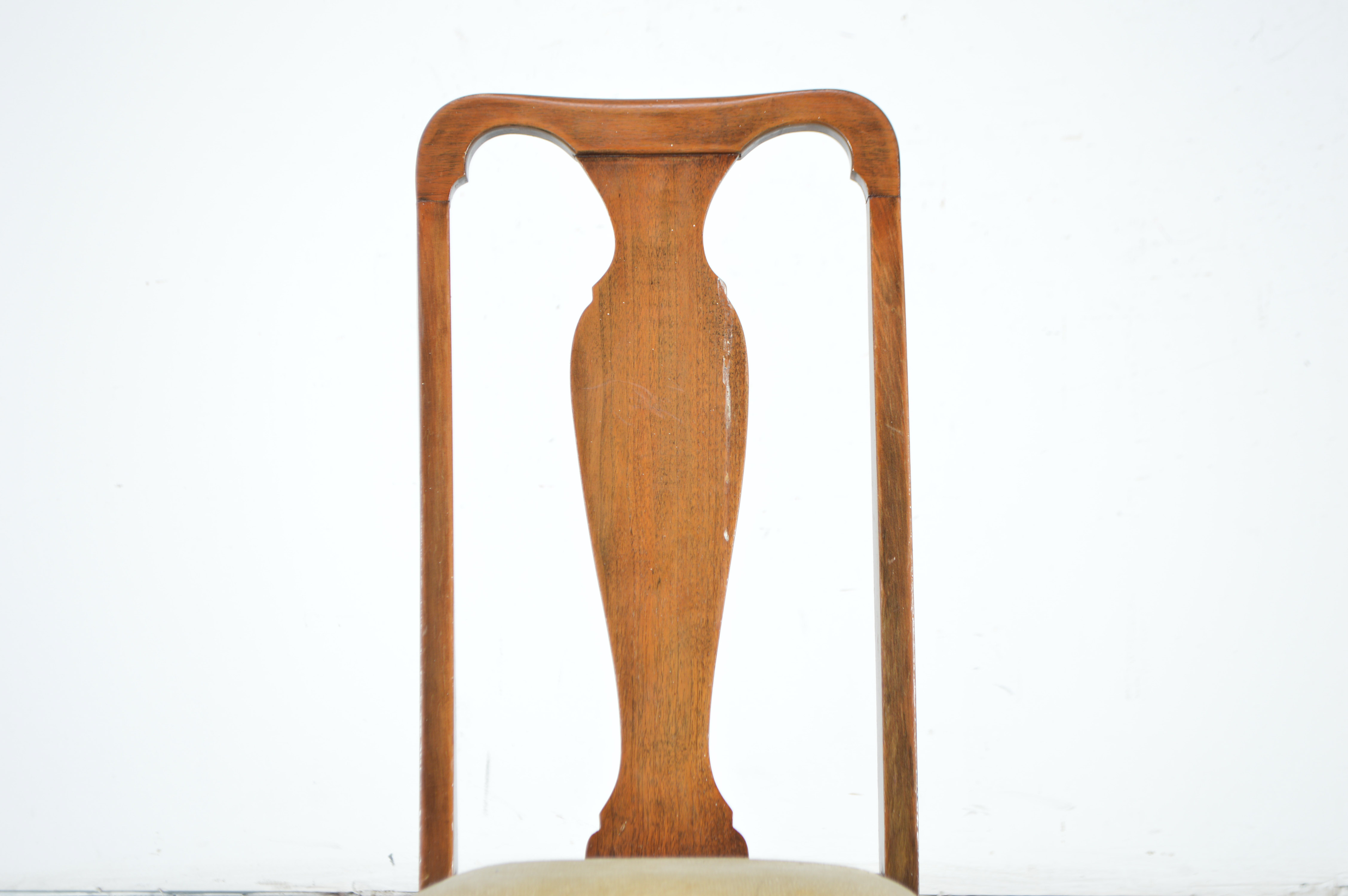 Vintage Queen Anne Style Rocking Chair