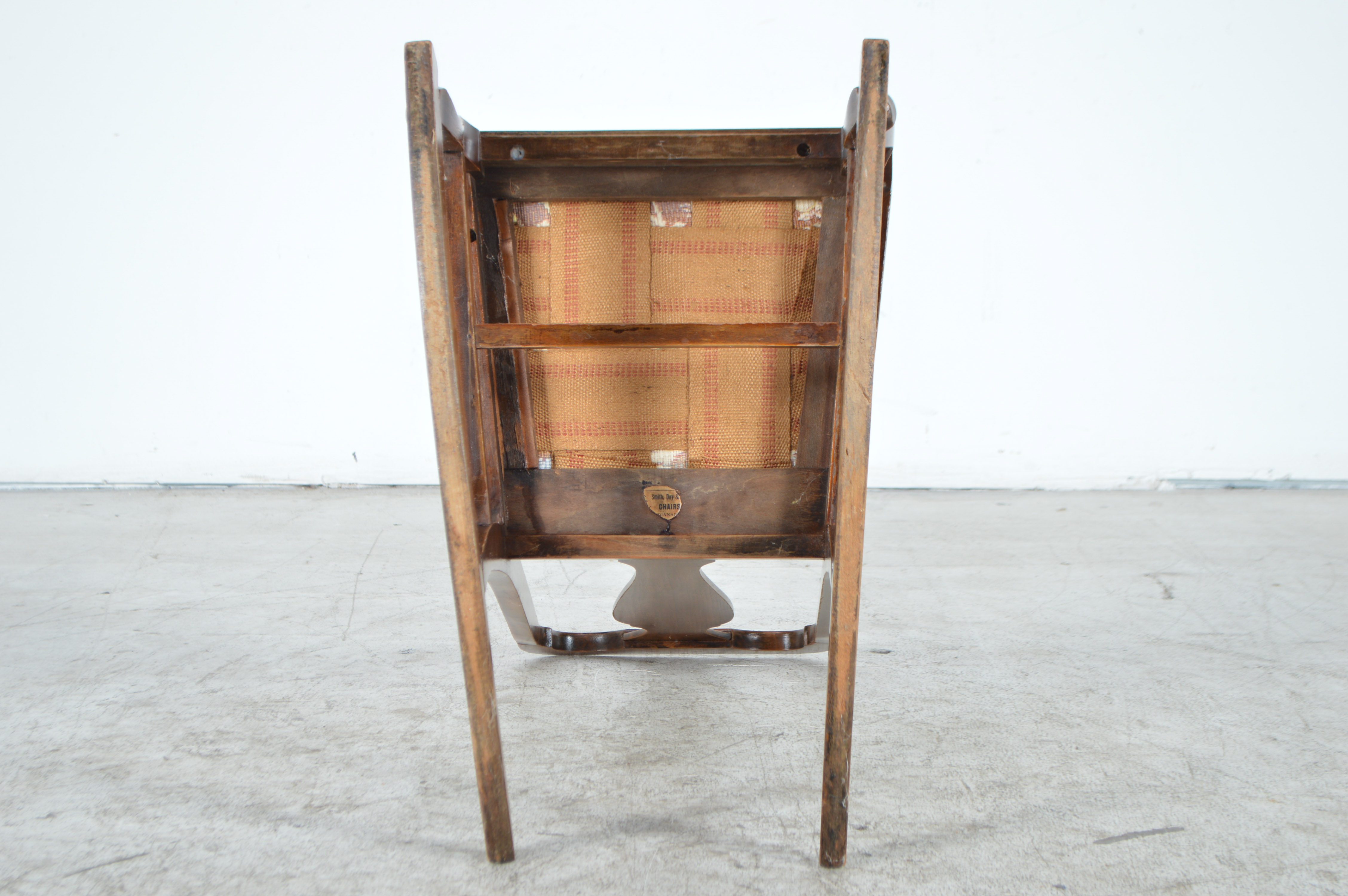 Vintage Queen Anne Style Rocking Chair