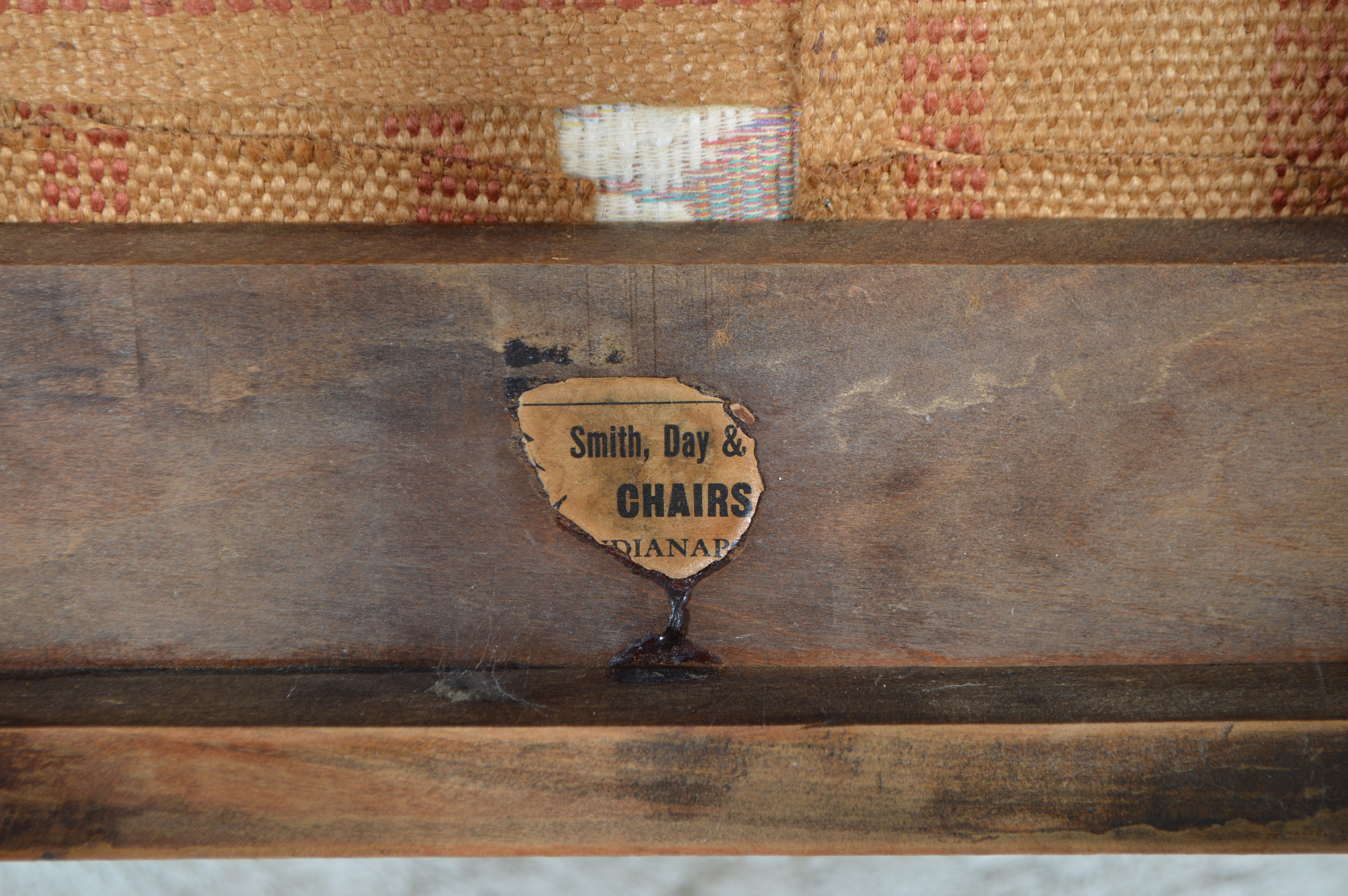 Vintage Queen Anne Style Rocking Chair