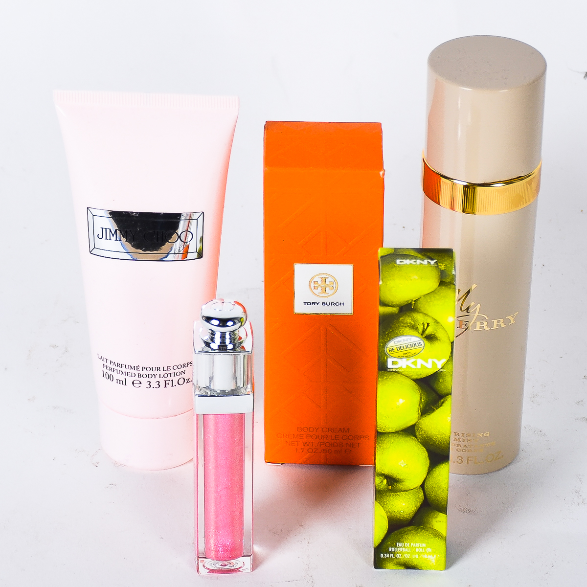 Assortment of Creams and Perfumes