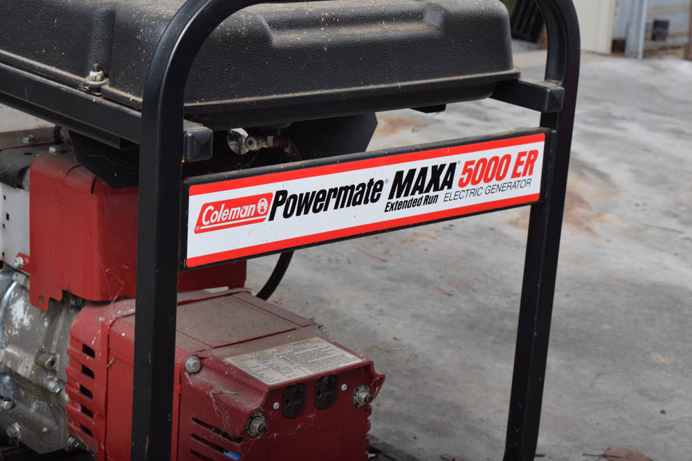 Coleman Powermate Maxa 5000 ER Generator