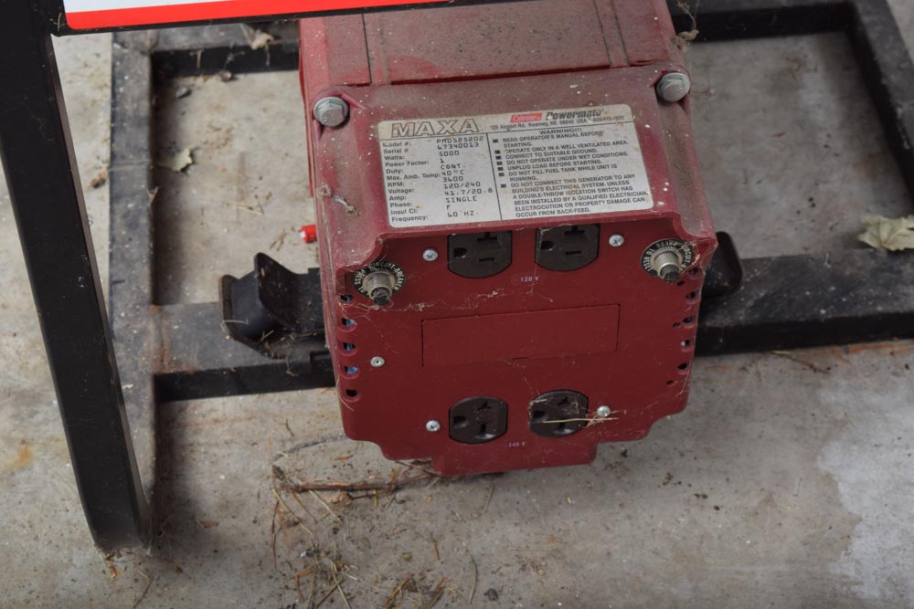 Coleman Powermate Maxa 5000 ER Generator