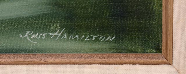 Russel Hamilton Original Oil Landscape on Canvas