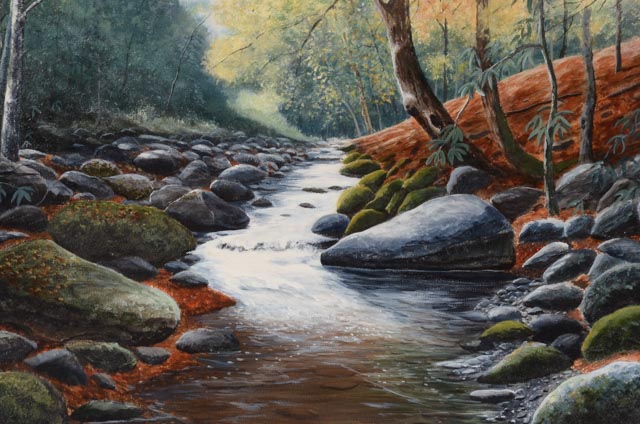 Dale Benedict Original Oil on Canvas Landscape