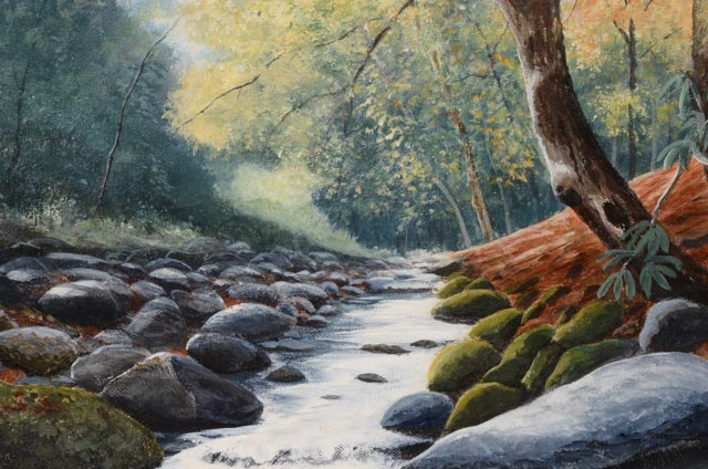 Dale Benedict Original Oil on Canvas Landscape