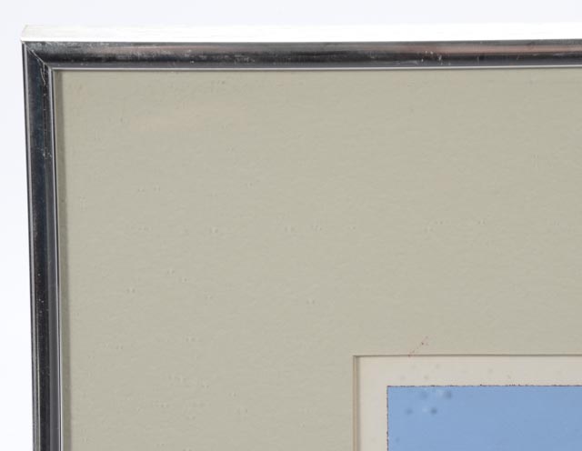 L.B. Porter Original Gouache on Board Triptych "Split Trails"