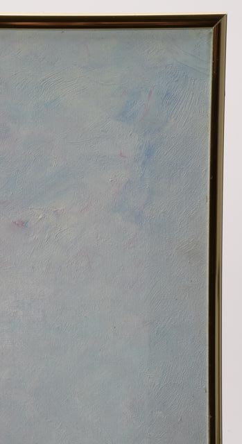 P. Sanchez Original Oil Painting on Canvas