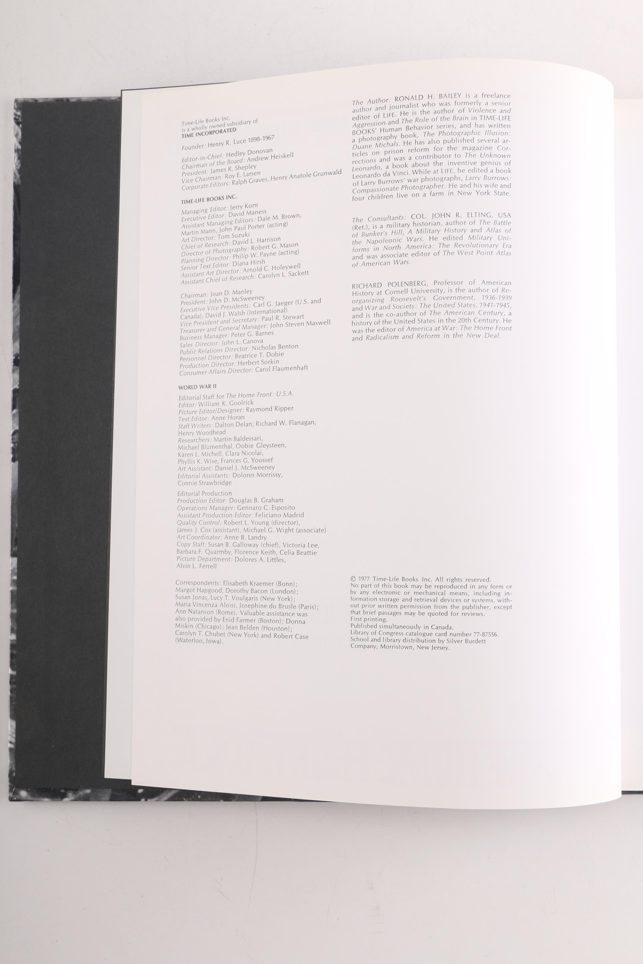 Set of Time-Life World War II Books