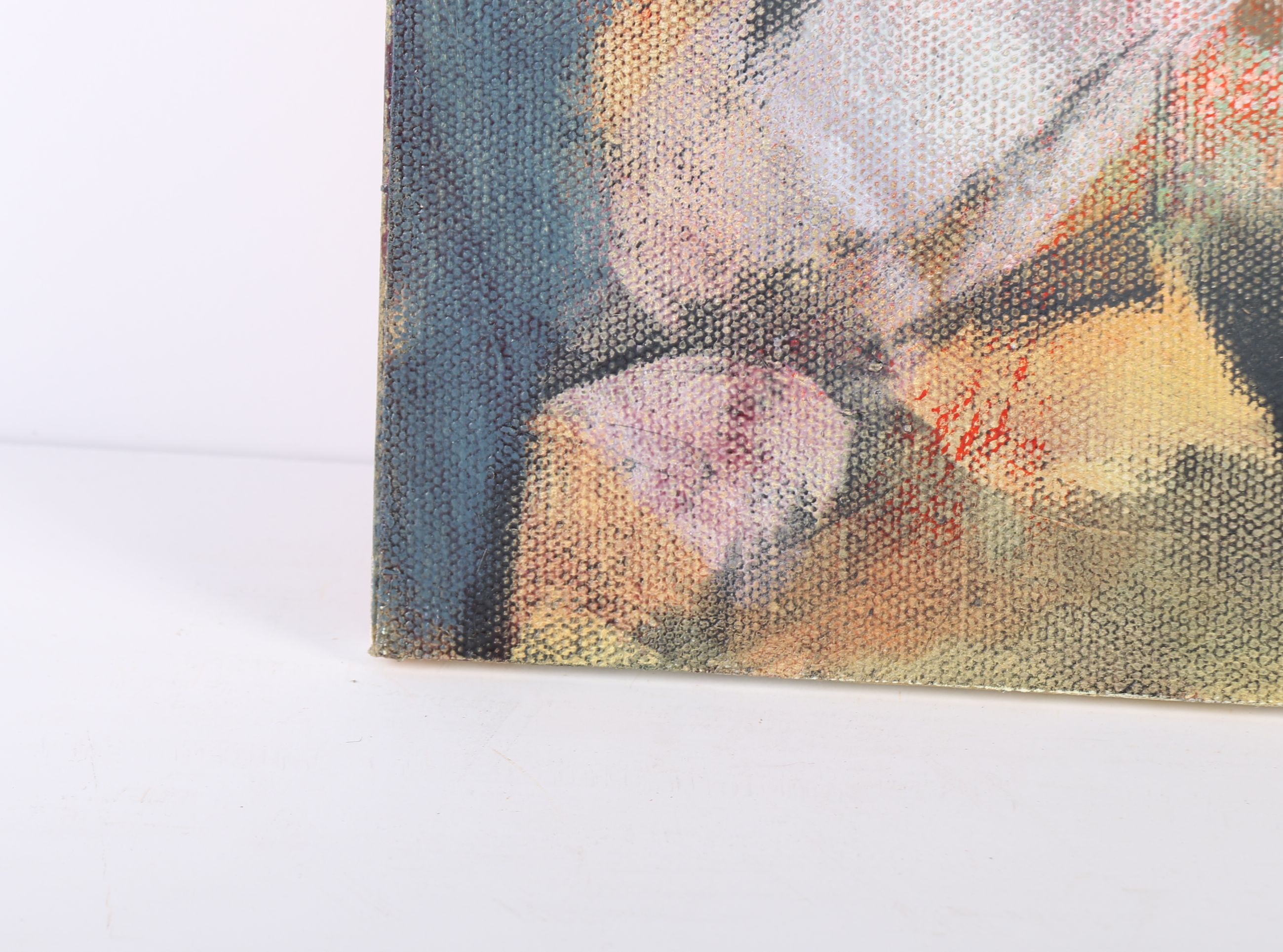 Ricardo Morin Oil Painting on Linen on Board "Still Twenty-eight"