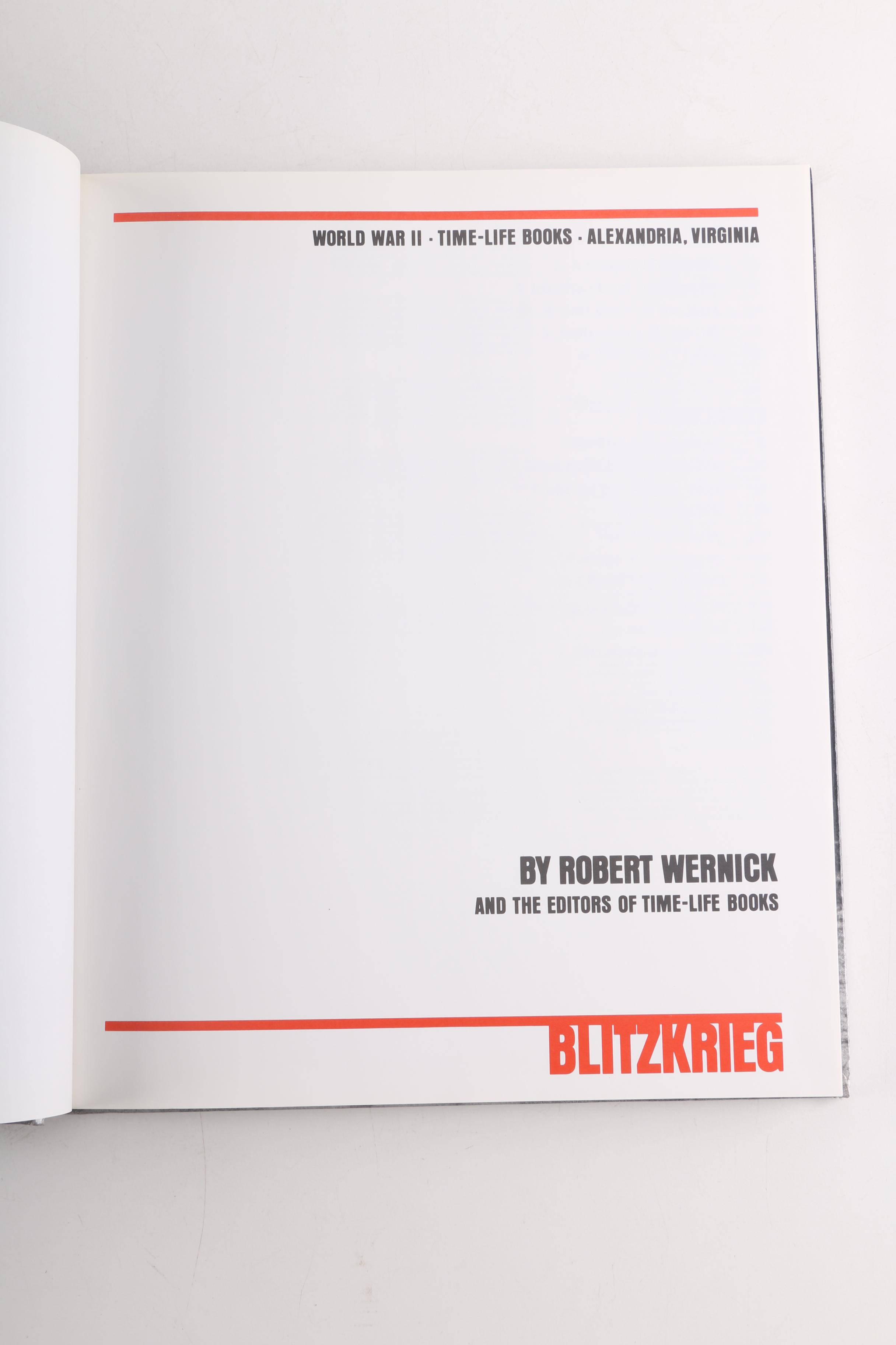 Set of Time-Life World War II Books