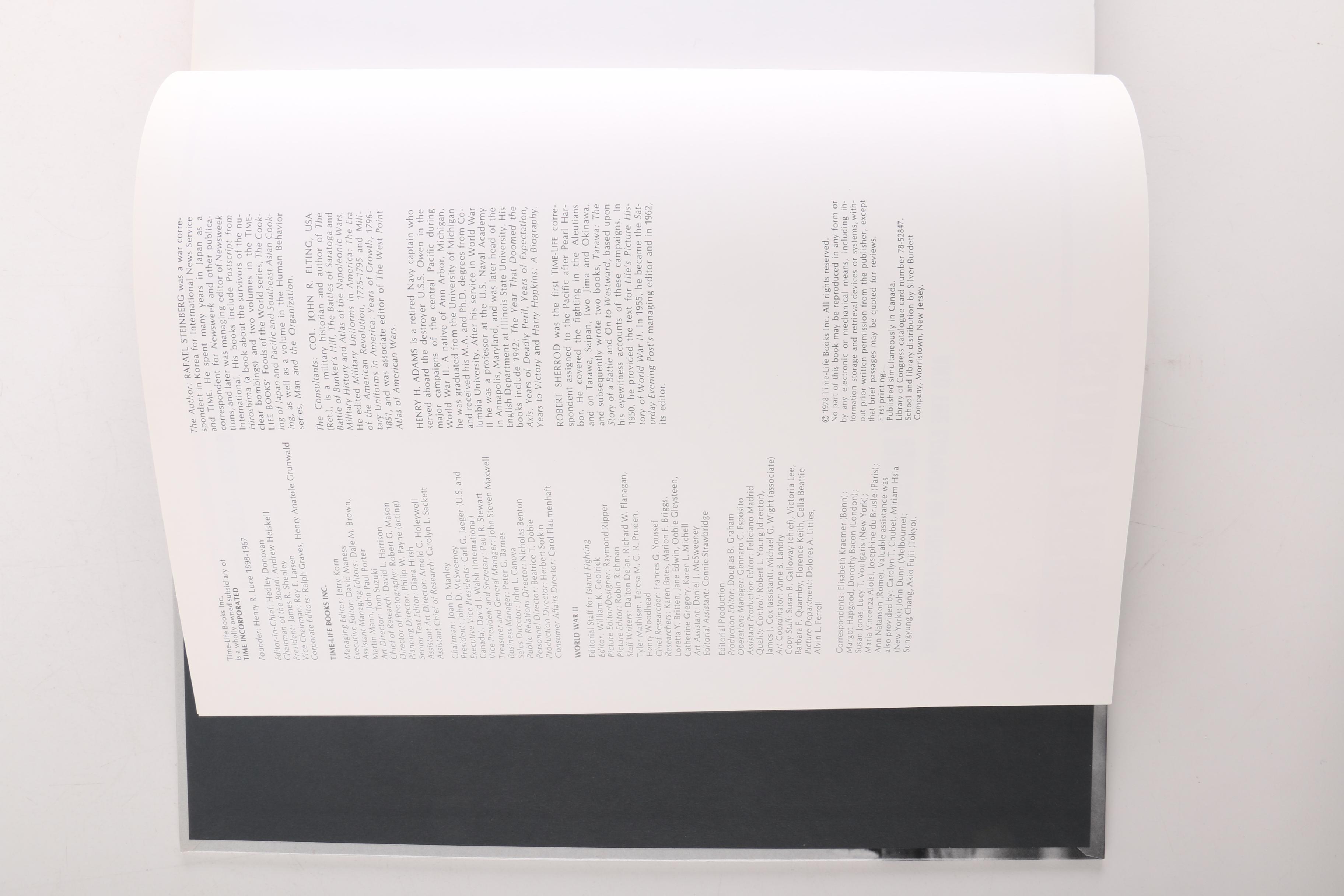 Set of Time-Life World War II Books