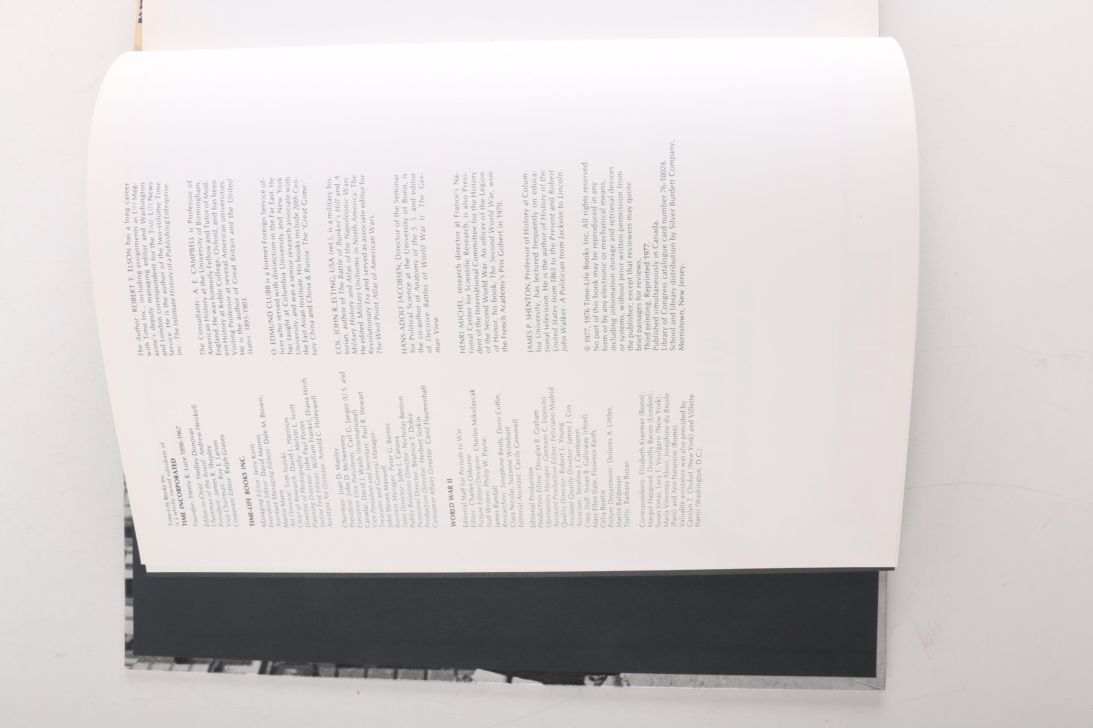 Set of Time-Life World War II Books