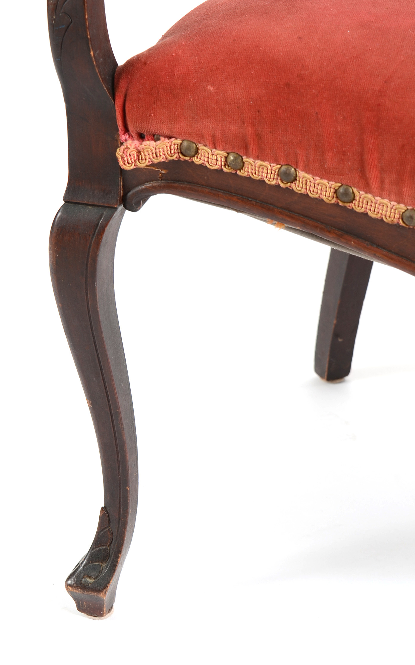 Antique Colonial Revival Loveseat