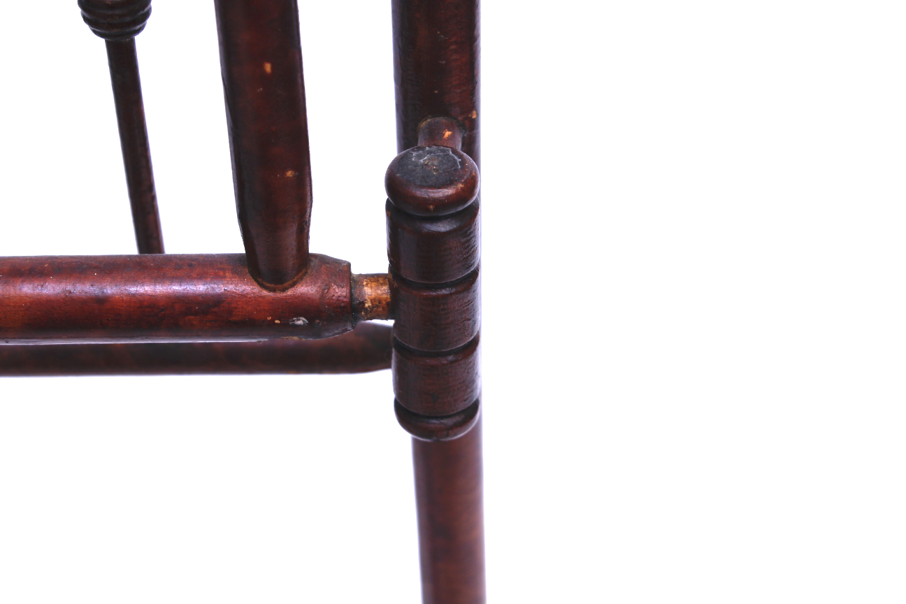 Late 19th Century Wooden Newspaper Stand