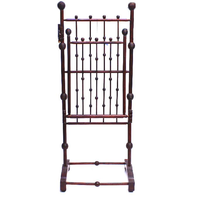 Late 19th Century Wooden Newspaper Stand