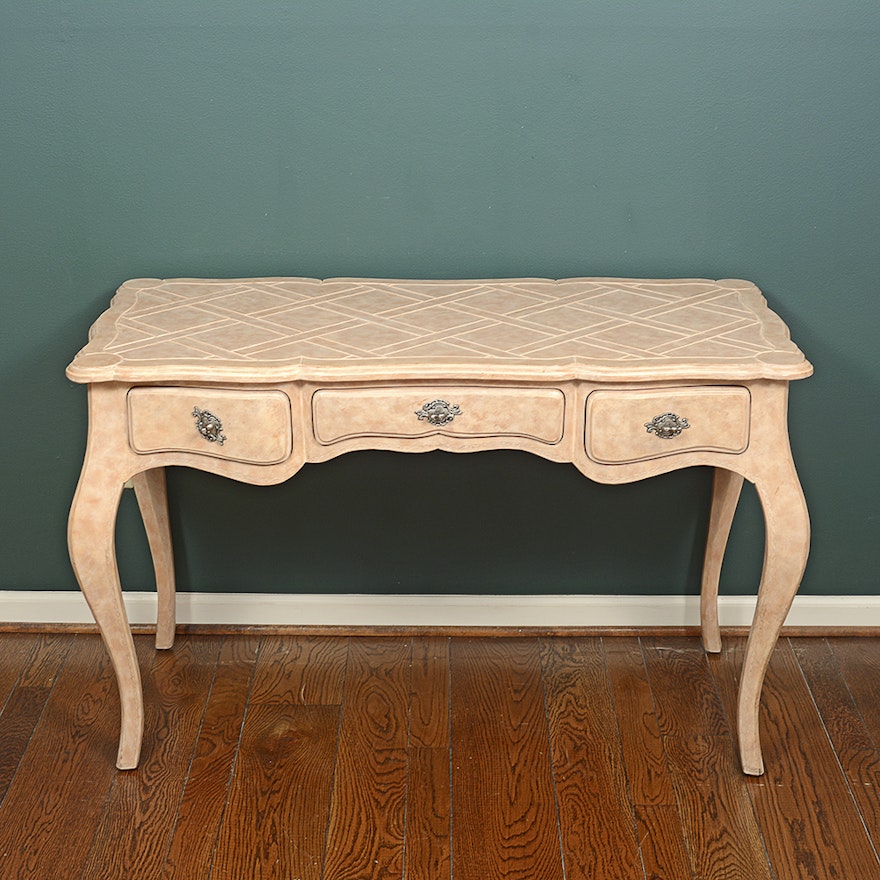 French Provincial Style Desk by La Barge