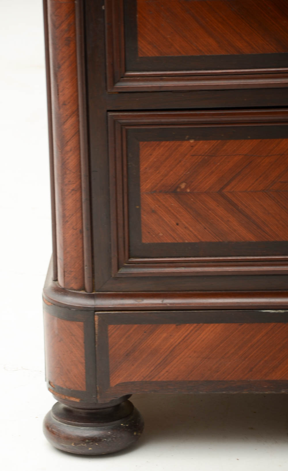 French Louis Philippe Rosewood and Ebonized Chest