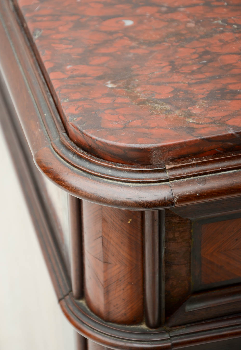 French Louis Philippe Rosewood and Ebonized Chest