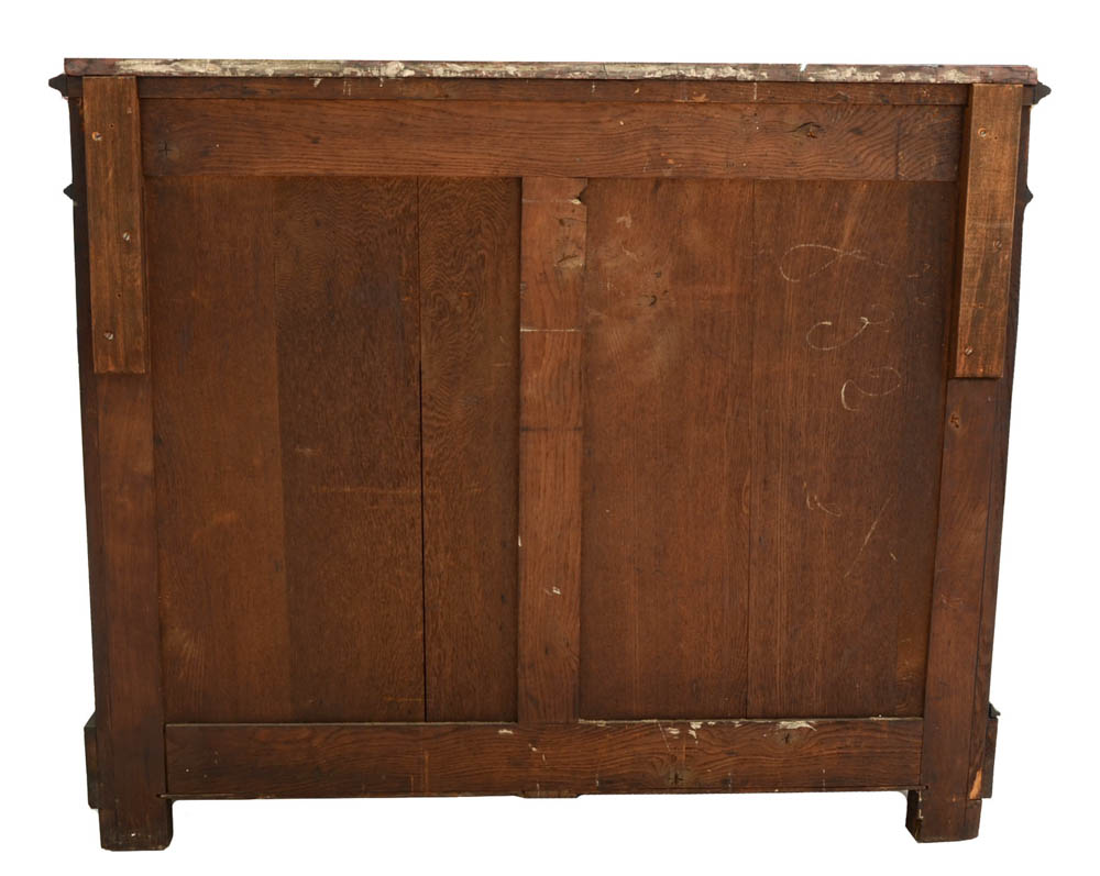 French Louis Philippe Rosewood and Ebonized Chest