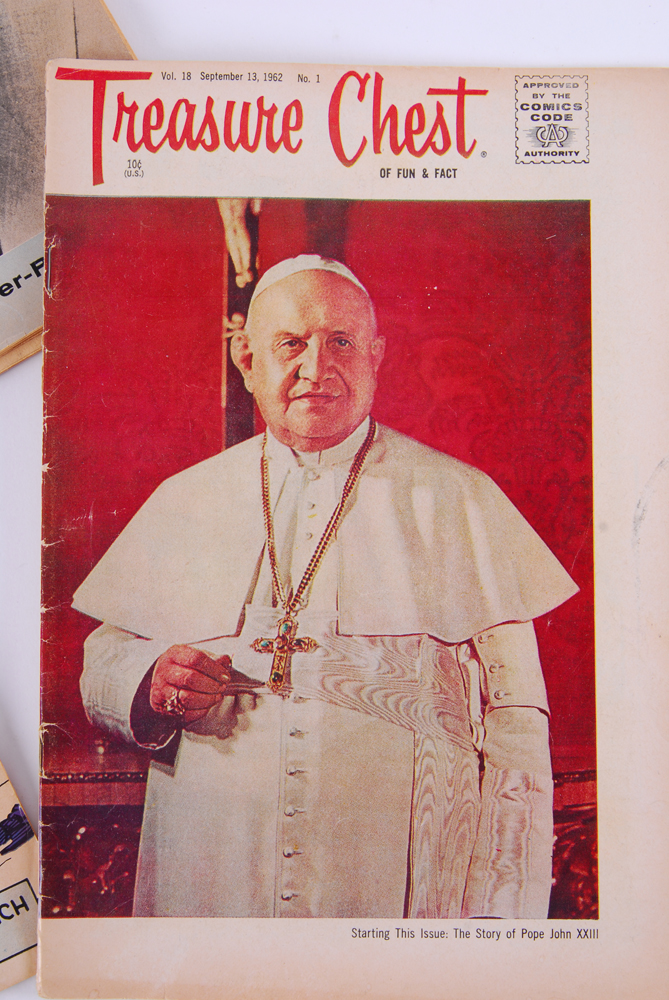 Treasure Chest Comic Books from 1962-66