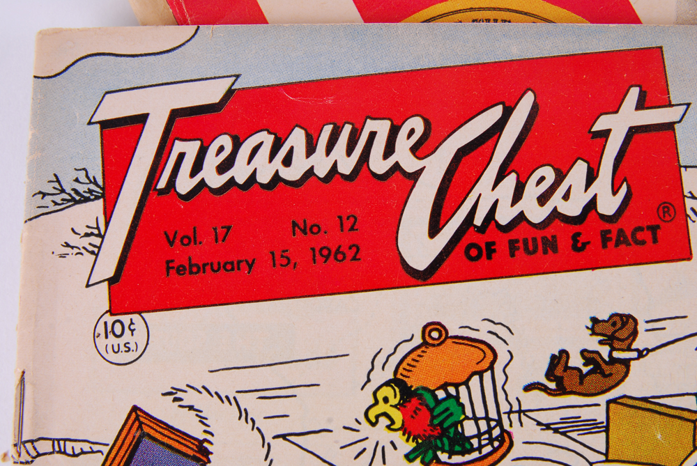 Treasure Chest Comic Books from 1962-66