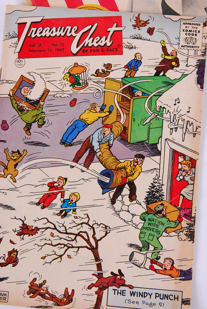 Treasure Chest Comic Books from 1962-66