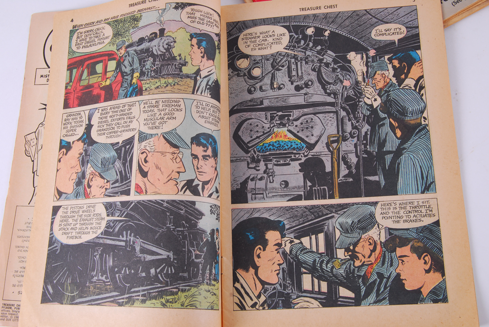 Treasure Chest Comic Books from 1962-66