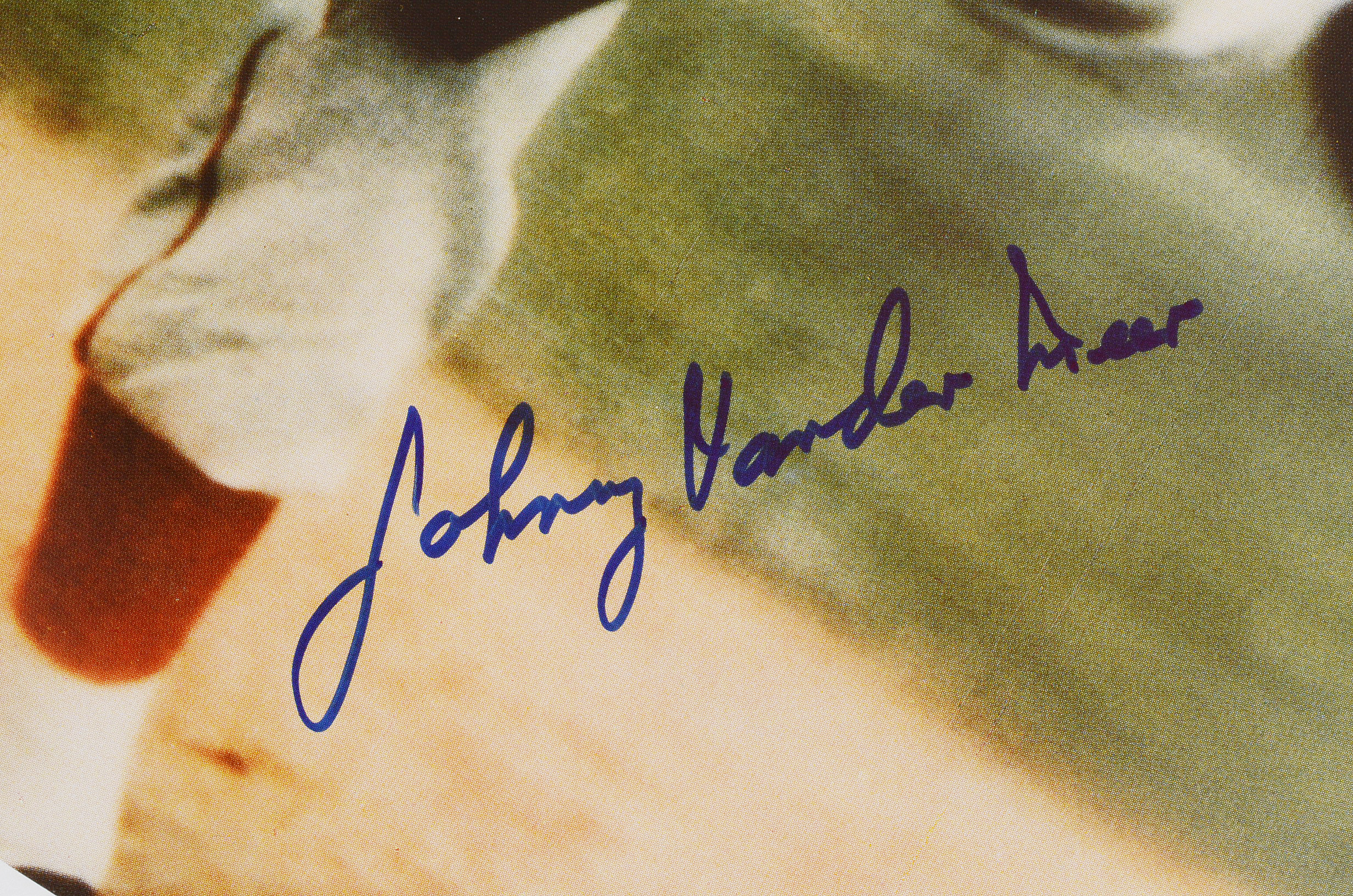 Johnny Vander Meer Cincinnati Reds Signed Photo