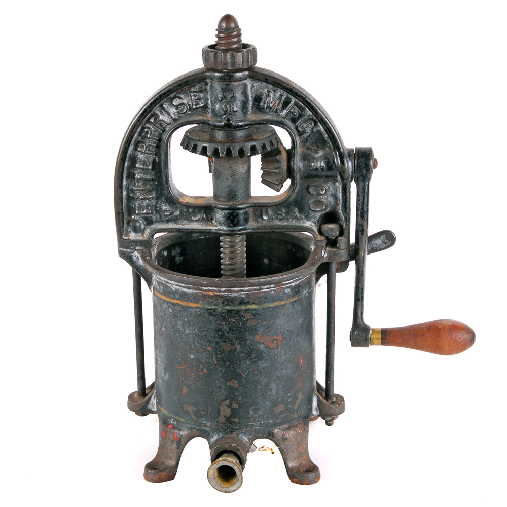 Antique Enterprise Fruit Press and Sausage Stuffer