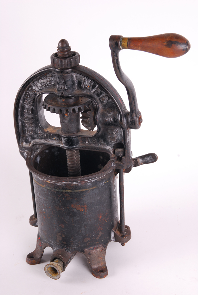 Antique Enterprise Fruit Press and Sausage Stuffer