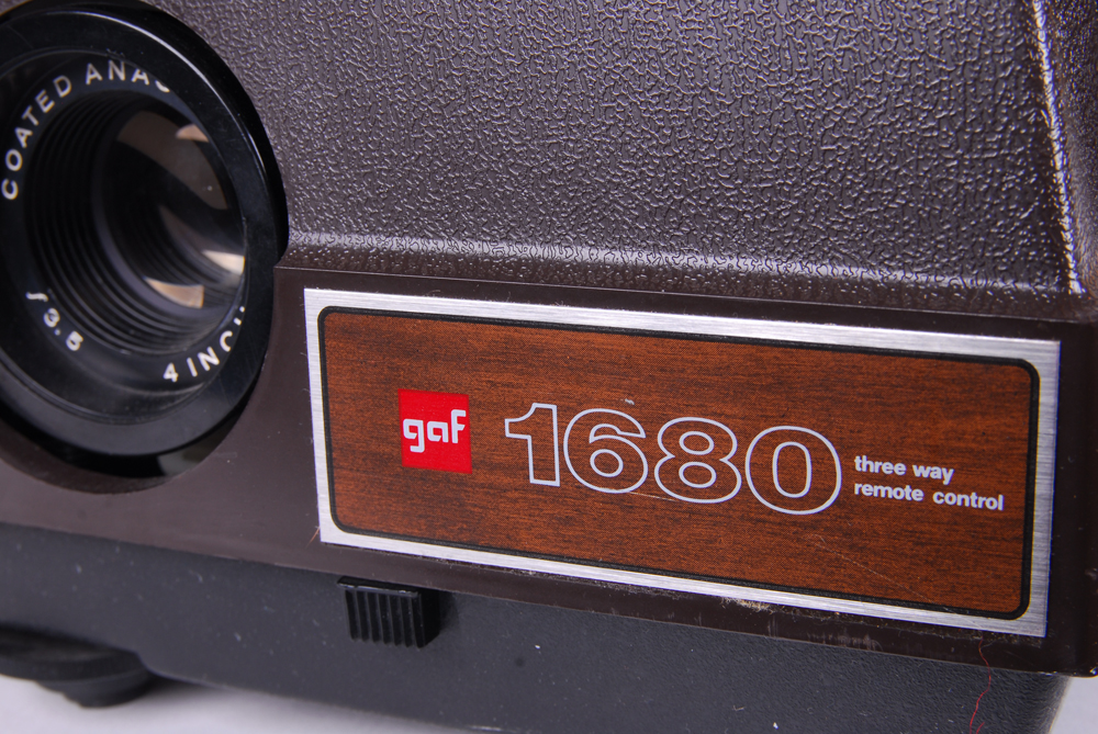 Gaf Projector and Da-Lite Projector Screen