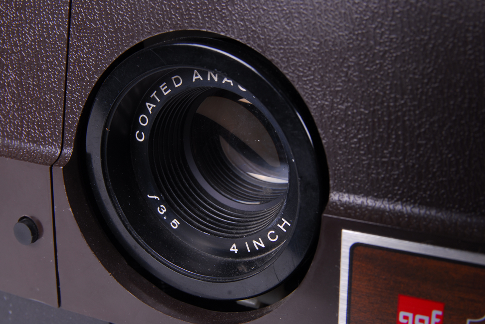 Gaf Projector and Da-Lite Projector Screen