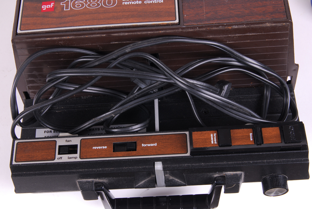 Gaf Projector and Da-Lite Projector Screen