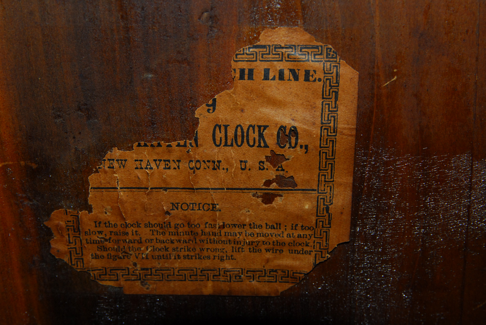 Wood Shelf Clock and Wall Shelf