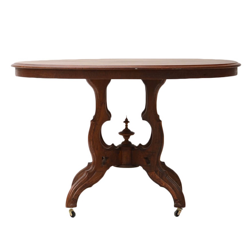Victorian Walnut Side Table