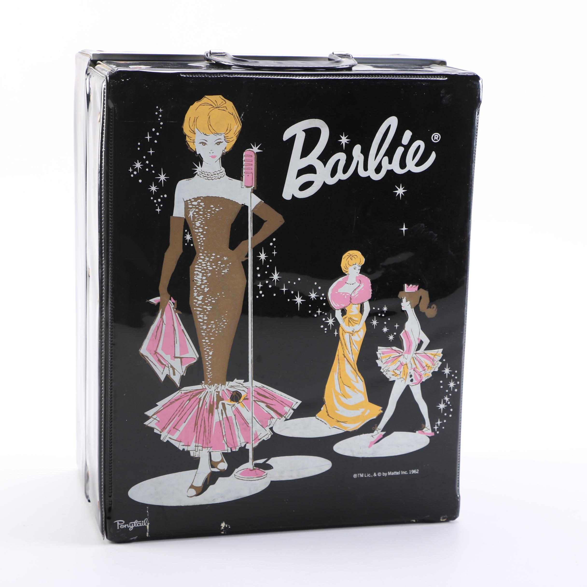 Circa 1960 Barbie Clothes and Closet Case