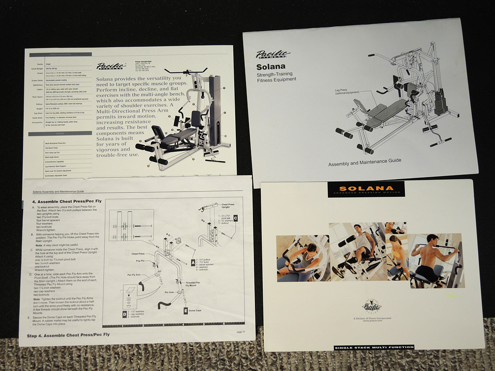 Pacific Fitness Solana Home Gym