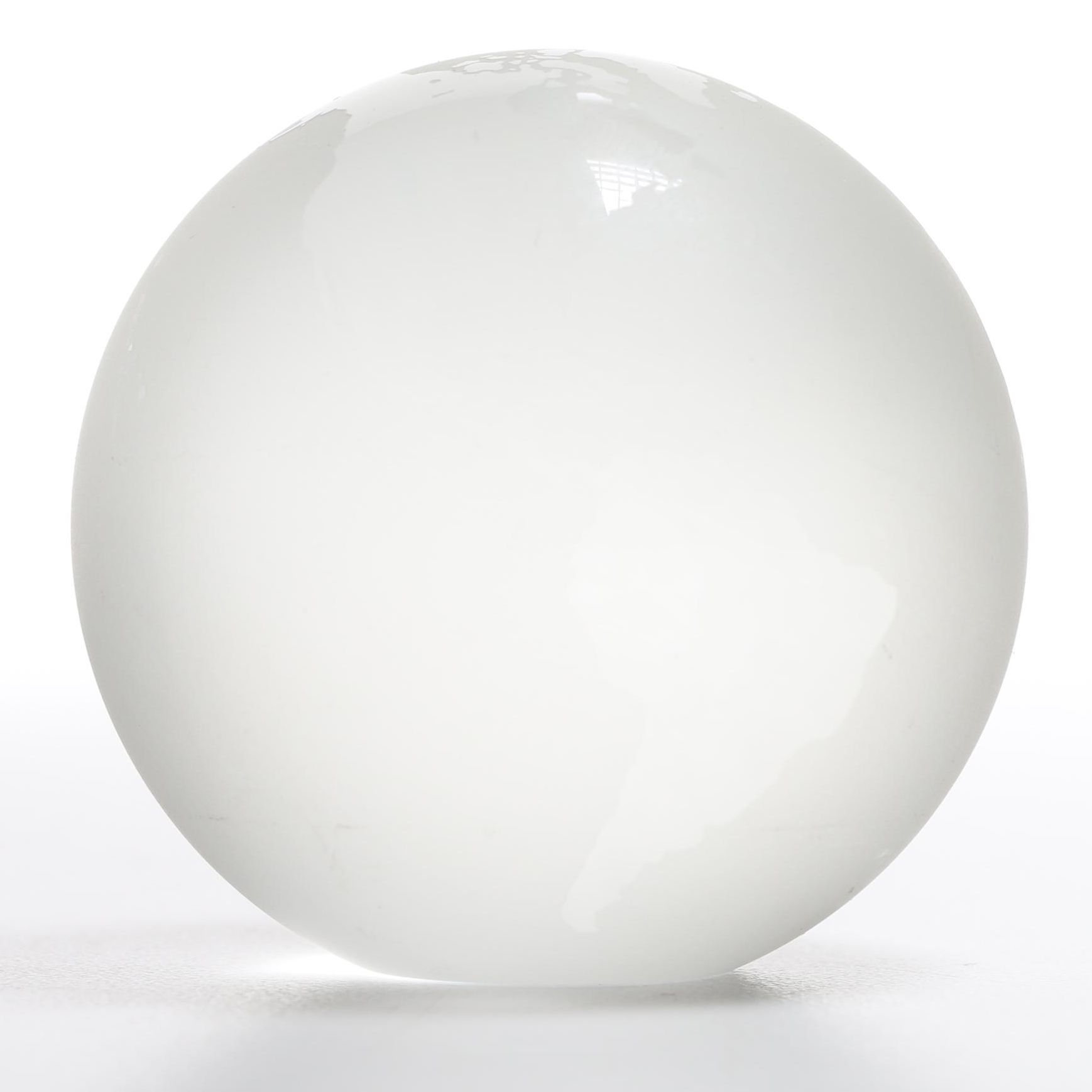 Tiffany & Company Etched Glass Globe Paperweight