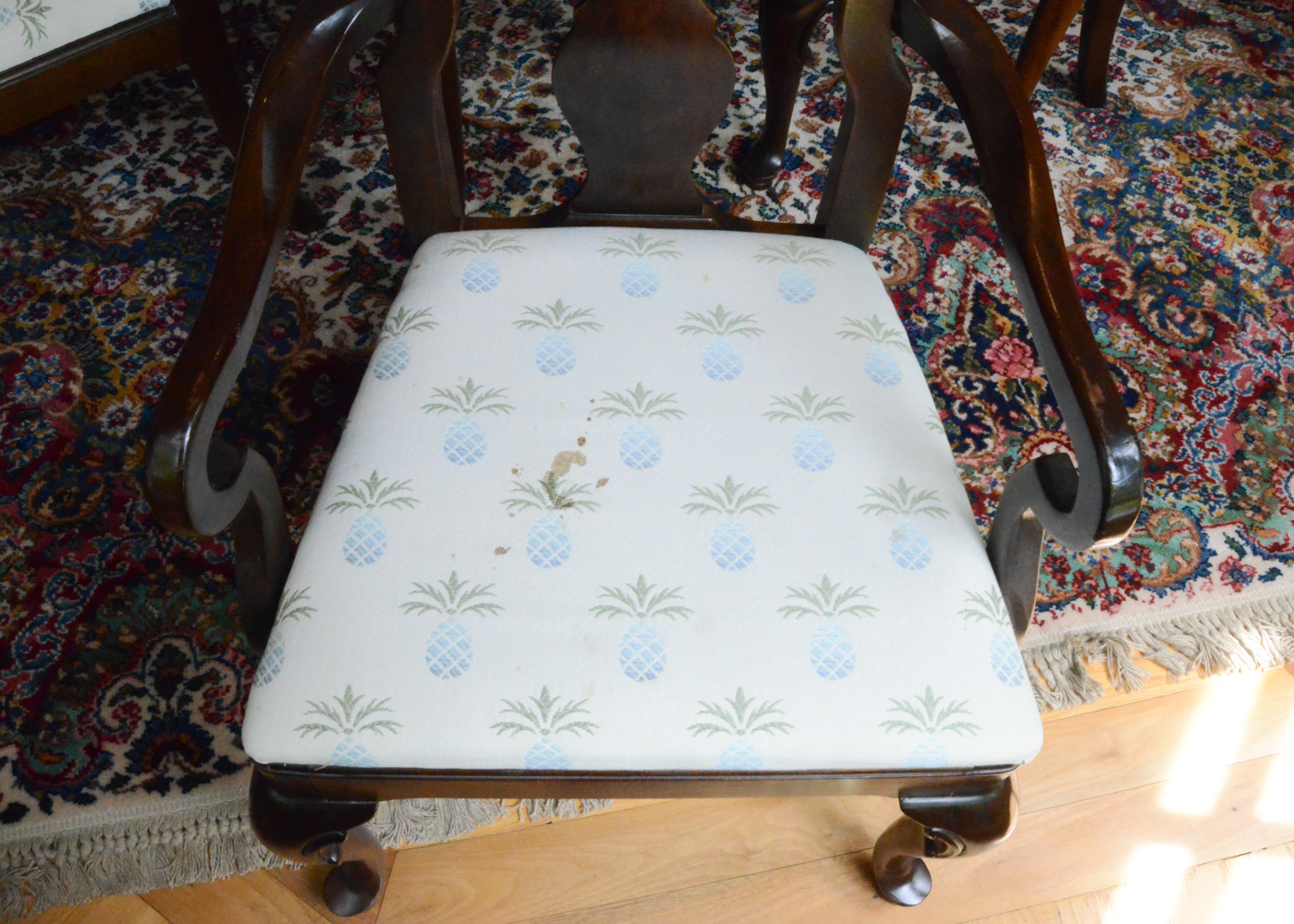 Drexel Heritage Mahogany Dining Room Table and Chairs