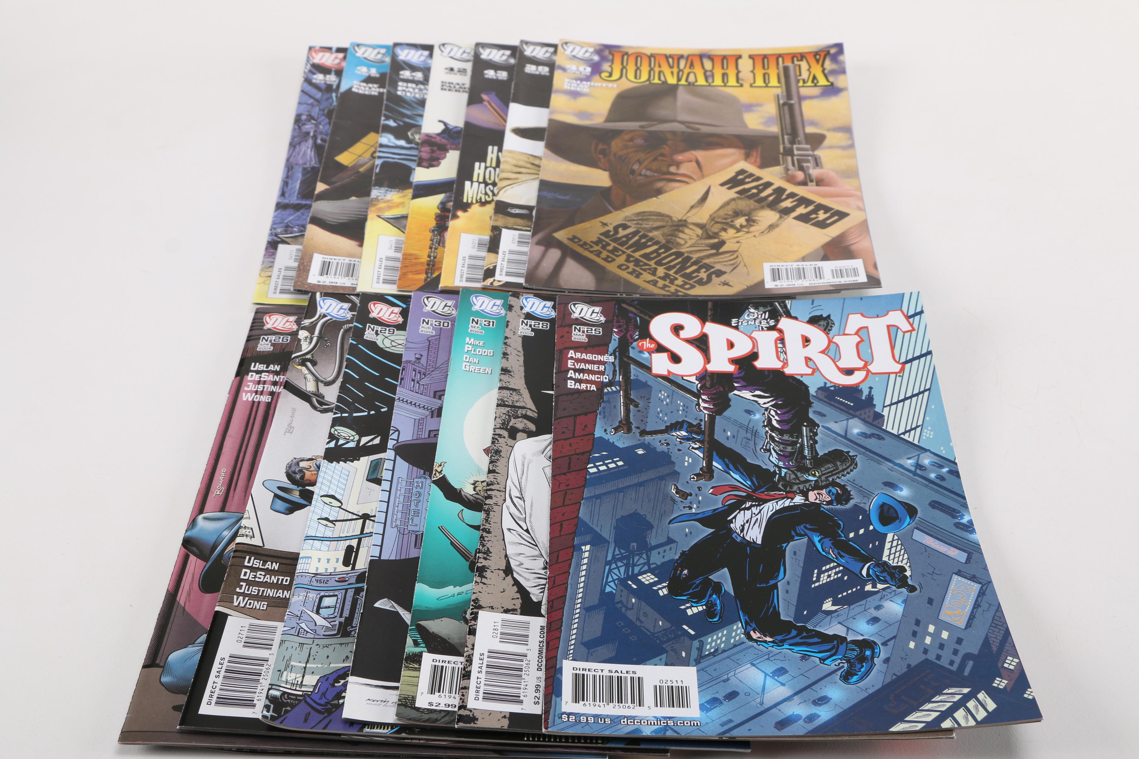 Modern Age DC "The Spirit" and "Jonah Hex" Comics