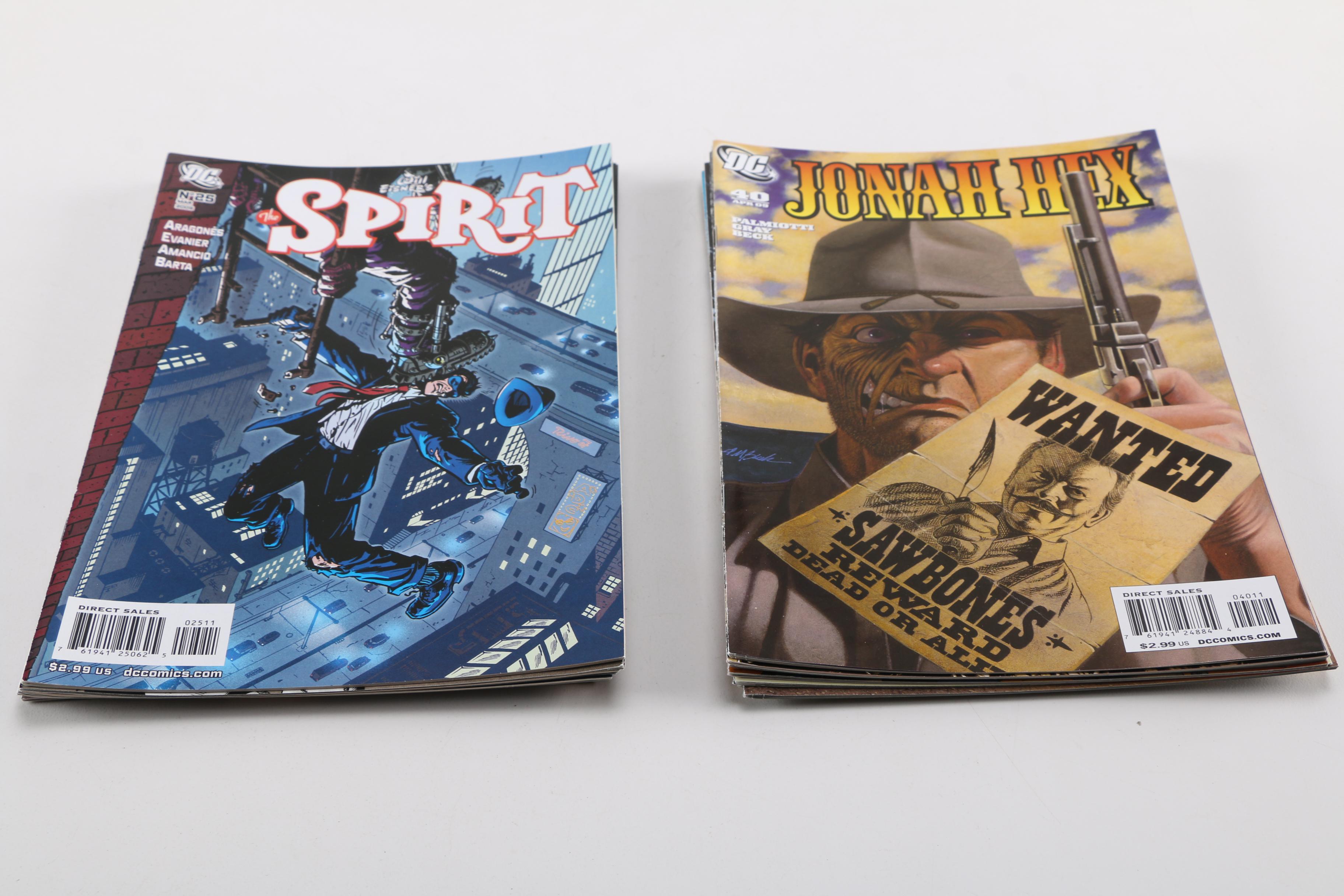 Modern Age DC "The Spirit" and "Jonah Hex" Comics