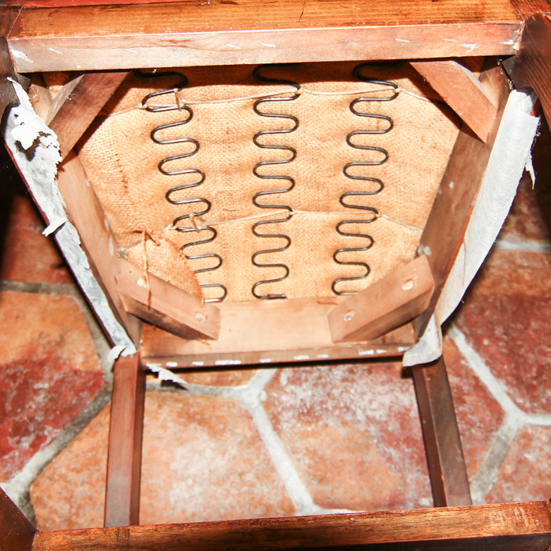 Vintage Spanish Colonial Style Dining Chairs