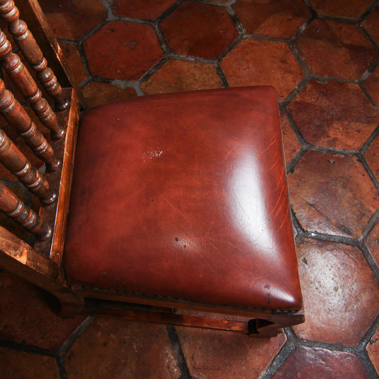 Vintage Spanish Colonial Style Dining Chairs